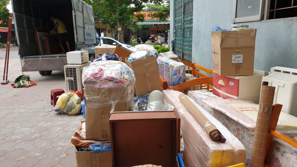 Chuyển nhà anh Dũng số 22A ngõ 260 Cầu Giấy