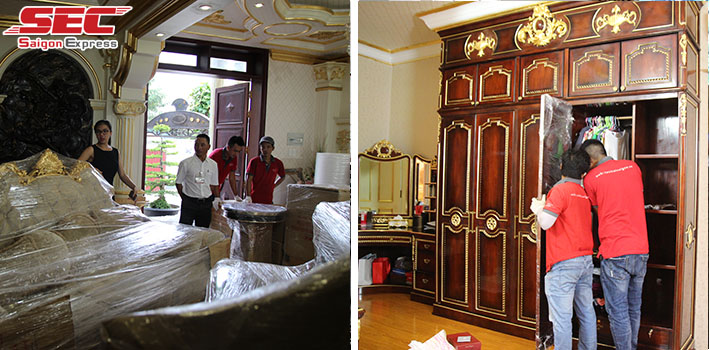 Sắp xếp đồ đạc hợp lý, gọn gàng, chuyên nghiệp