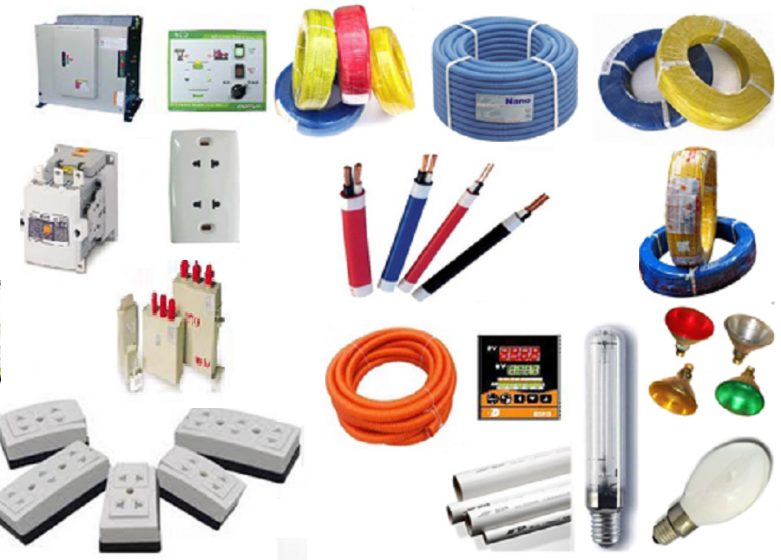 Sắp xếp các thiết bị điện theo từng loại