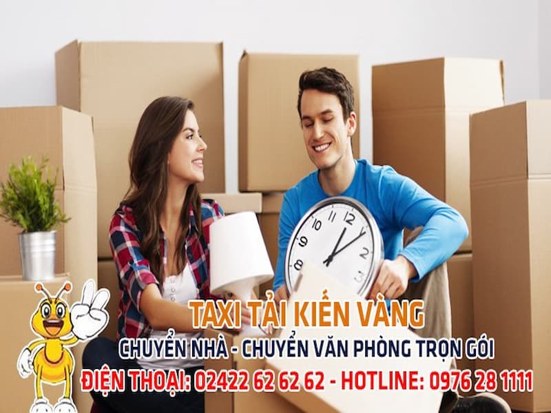 dịch vụ chuyển văn phòng trọn gói Kiến Vàng