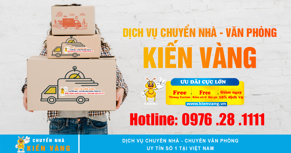 Dịch Vụ Chuyển Nhà Trọn Gói Giá Rẻ - Kiến Vàng