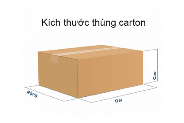 Cách đo kích thước thùng carton cho chuẩn