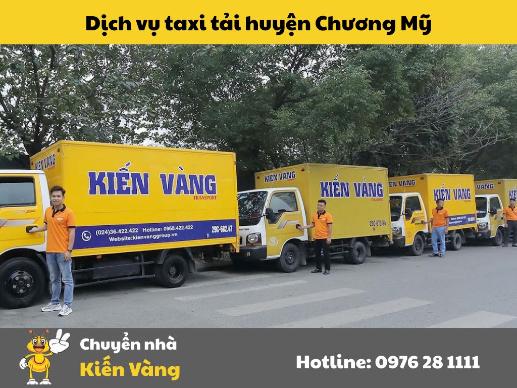 Dịch vụ taxi tải huyện Chương Mỹ