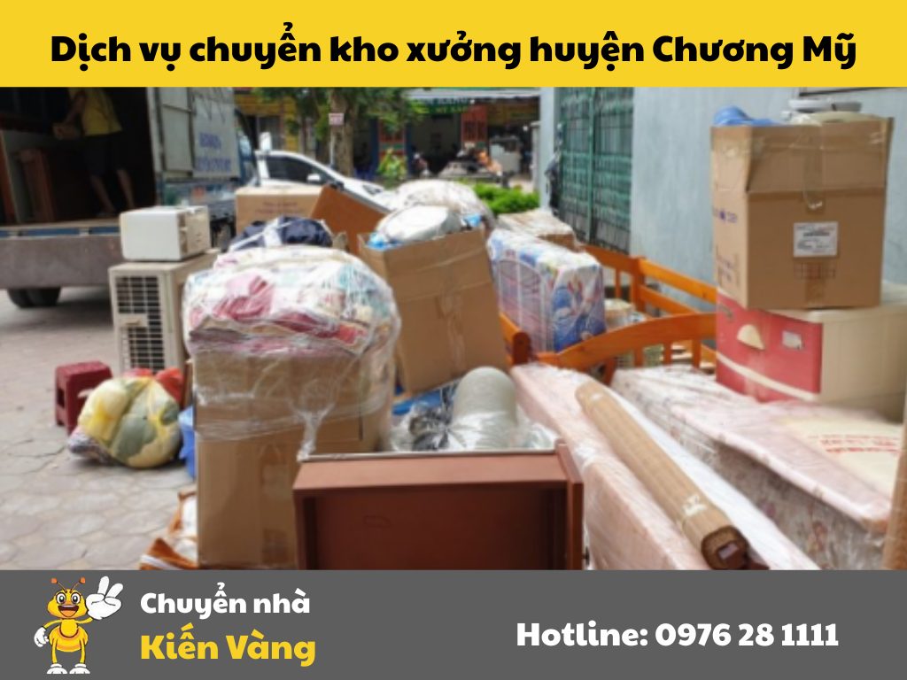 Dịch vụ chuyển kho xưởng huyện Chương Mỹ