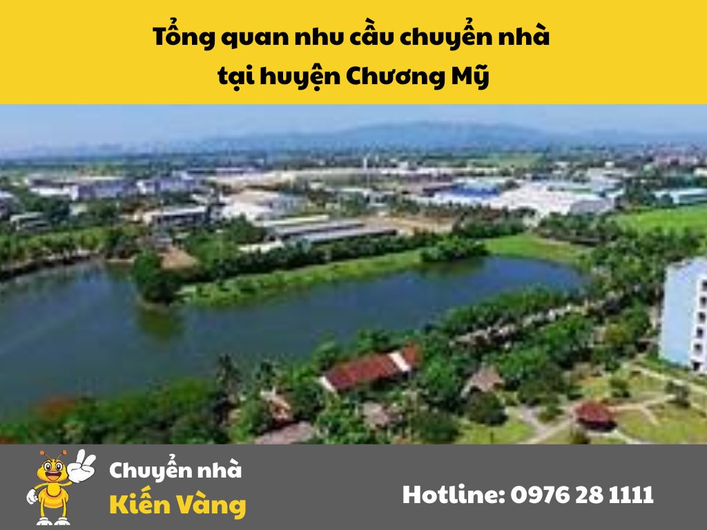 Tổng quan nhu cầu chuyển nhà tại huyện Chương Mỹ