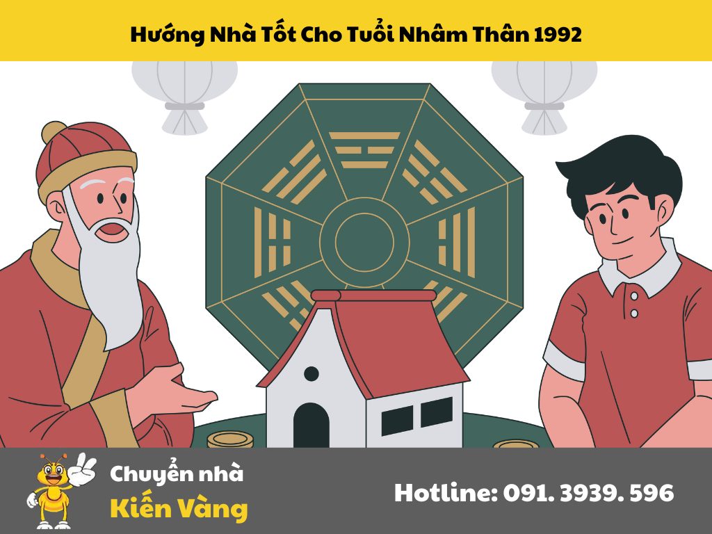 Hướng Nhà Tốt Cho Tuổi Nhâm Thân 1992?