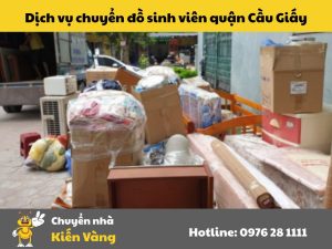 Dịch vụ chuyển đồ sinh viên quận Cầu Giấy