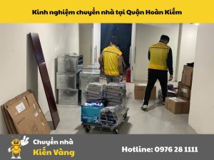 Kinh nghiệm chuyển nhà tại Quận Hoàn Kiếm