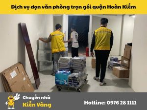 Dịch vụ dọn văn phòng trọn gói quận Hoàn Kiếm