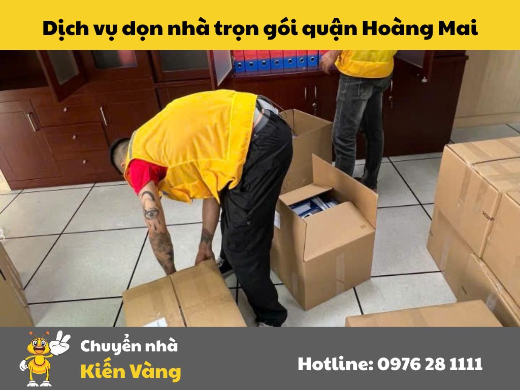 Giới thiệu dịch vụ chuyển nhà trọn gói quận Hoàng Mai