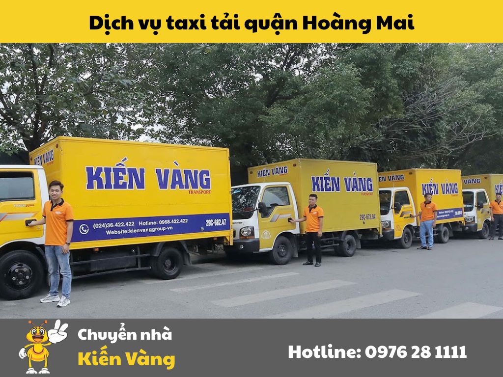 Dịch vụ taxi tải quận Hoàng Mai