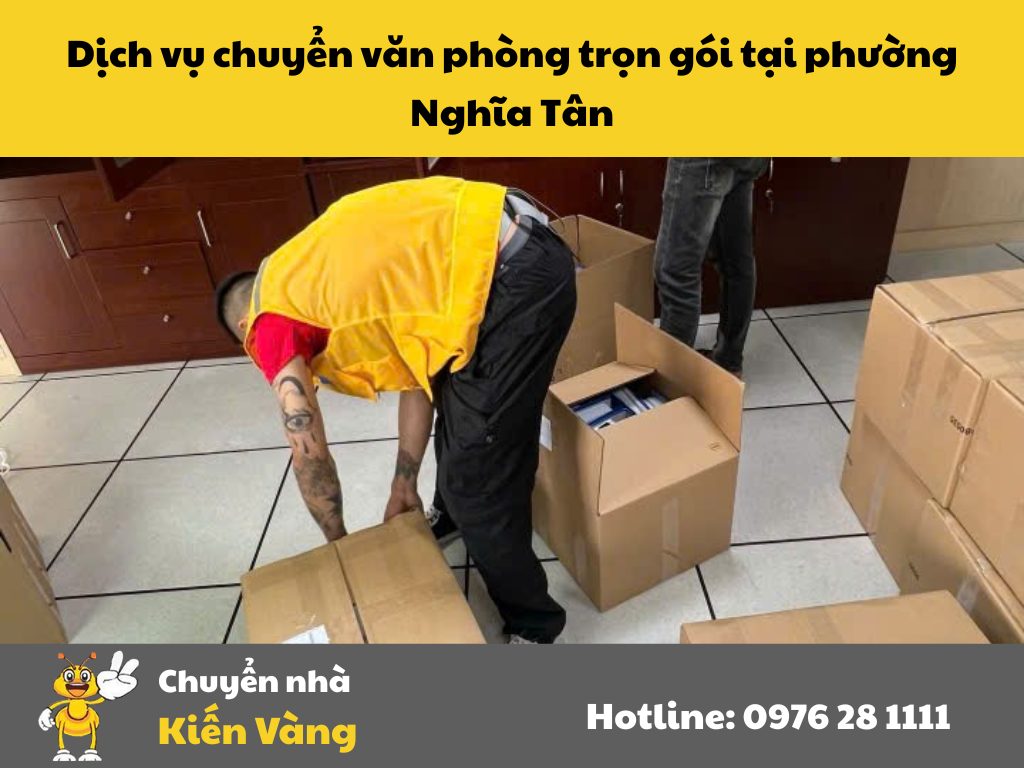 Dịch vụ chuyển nhà tại Phường Nghĩa Tân Quận Cầu Giấy, Hà Nội 9 Dịch vụ chuyển văn phòng trọn gói tại phường Nghĩa Tân