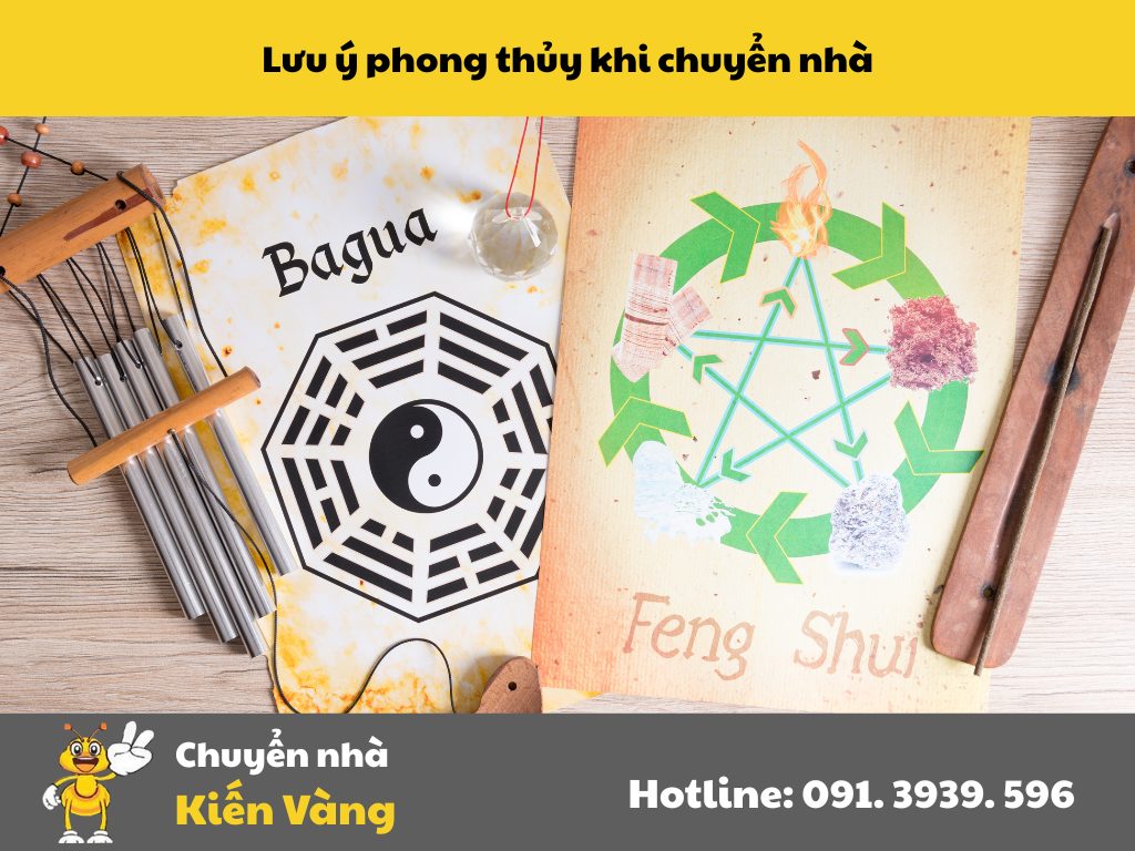 Lưu ý phong thủy khi chuyển nhà