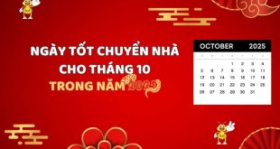 ngày tốt chuyển nhà t10