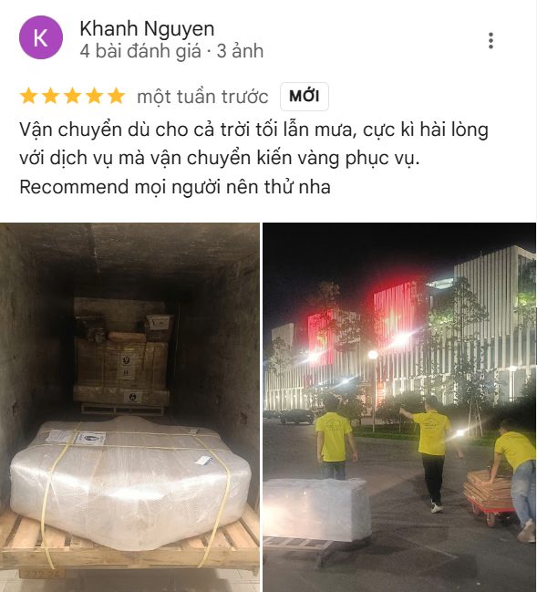 Đánh giá từ anh Khánh