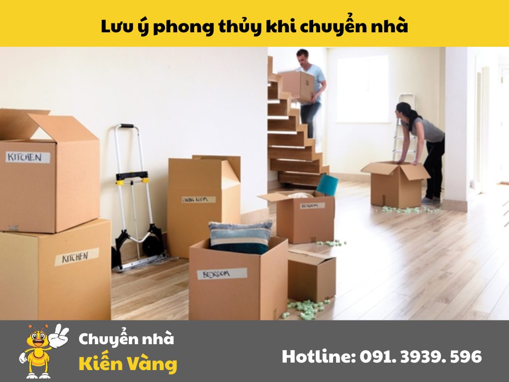 Lưu ý phong thủy khi chuyển nhà