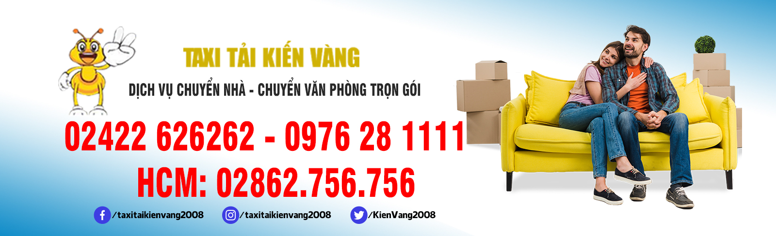 Chuyển nhà trọn gói Kiến Vàng