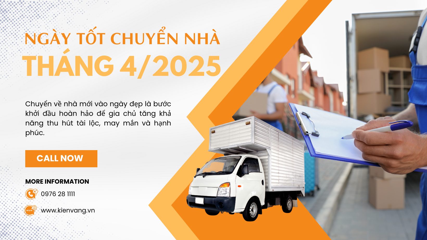 Ngày tốt chuyển nhà tháng 4 năm 2025