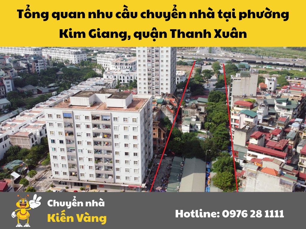 Chuyển nhà tại phường Kim Giang 1 Tổng quan nhu cầu chuyển nhà tại phường Kim Giang, quận Thanh Xuân