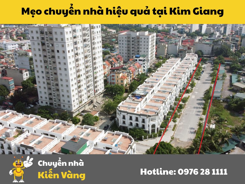 Chuyển nhà tại phường Kim Giang 5 Mẹo chuyển nhà hiệu quả tại Kim Giang