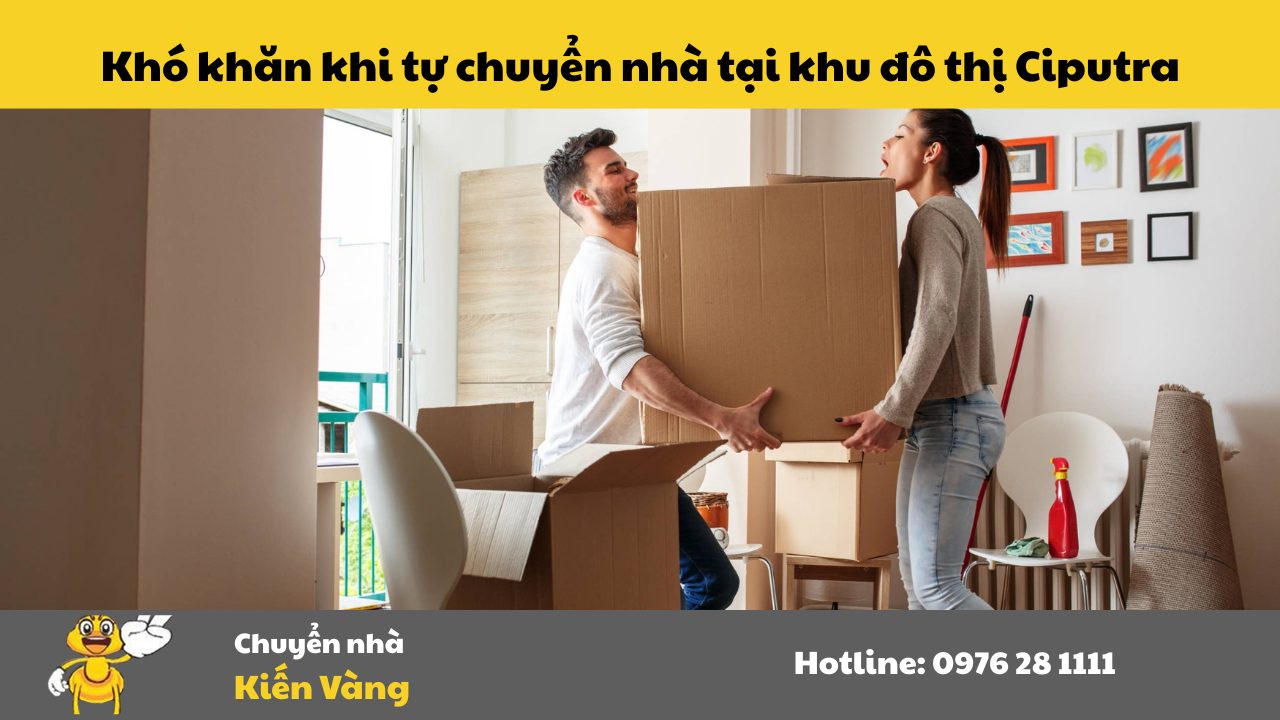 Khó khăn khi tự chuyển nhà tại khu đô thị Ciputra