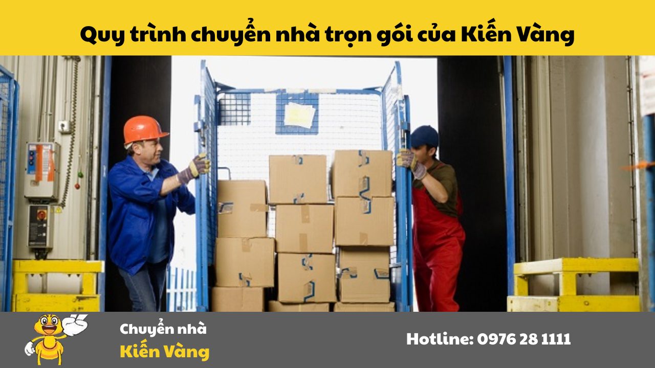 Dịch vụ chuyển nhà tại Vinhomes Ocean Park 1, 2, 3 5 Quy trình chuyển nhà trọn gói của Kiến Vàng
