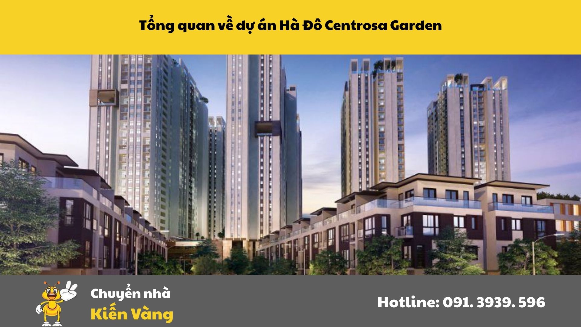 Khu đô thị Hà Đô Centrosa Garden