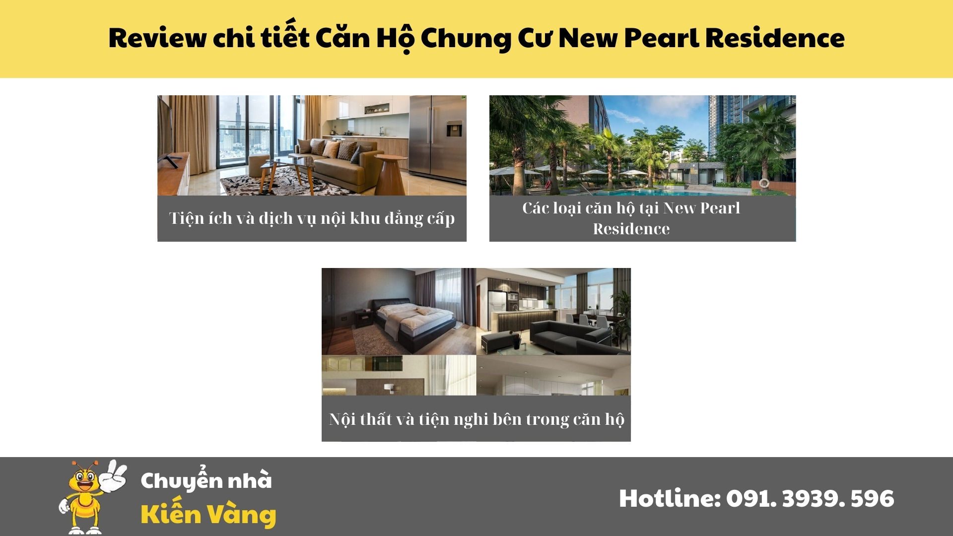 Review chi tiết Căn hộ chung cư New Pearl Residence
