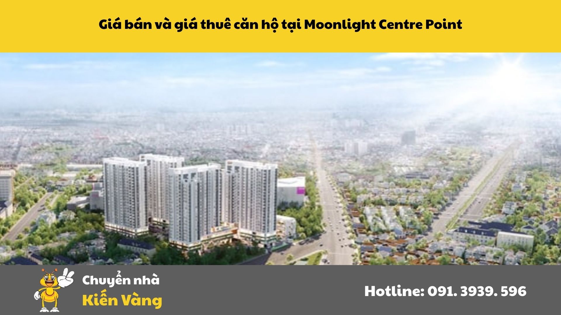 Giá bán & giá thuê căn hộ Moonlight Centre Point Bình Tân
