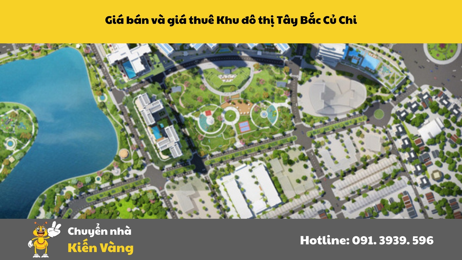 Giá bán và giá thuê căn hộ tại Khu đô thị Tây Bắc Củ Chi