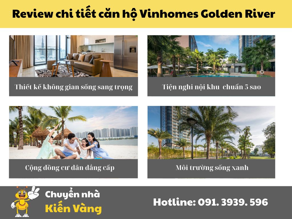 Review chi tiết căn hộ Vinhomes Golden River