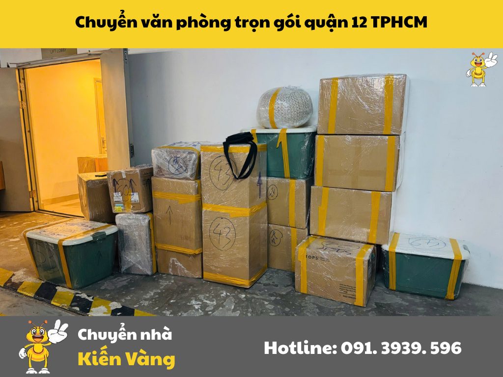 Chuyển văn phòng trọn gói Quận 12