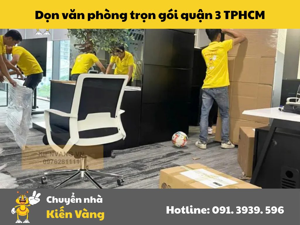 Dọn nhà trọn gói quận 3 TPHCM