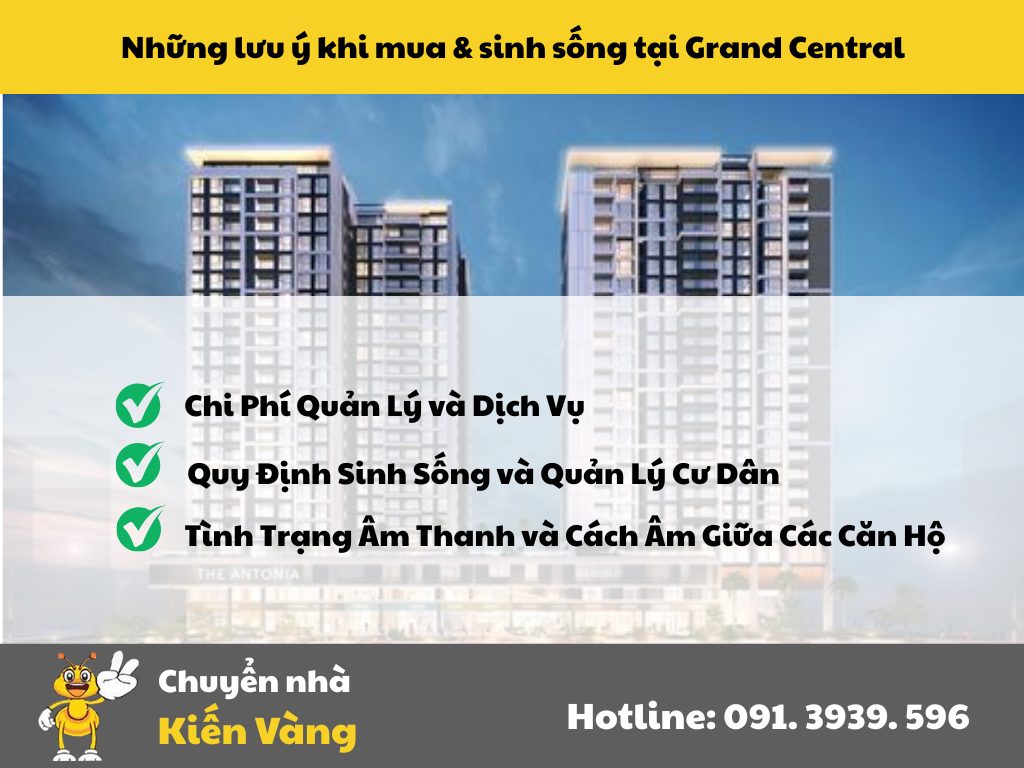 Tìm Hiểu Khu Đô Thị Phú Mỹ Hưng: Cộng Đồng Đẳng Cấp, Tiện Nghi Hoàn Hảo 4 Những lưu ý khi mua & sinh sống tại Grand Central