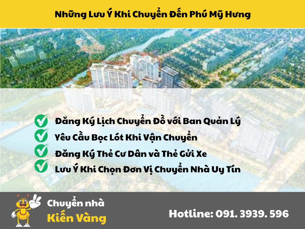 Tìm Hiểu Khu Đô Thị Phú Mỹ Hưng: Cộng Đồng Đẳng Cấp, Tiện Nghi Hoàn Hảo 5 Những Lưu Ý Khi Chuyển Đến Phú Mỹ Hưng