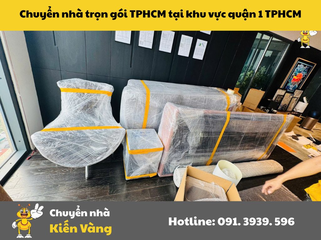 Chuyển nhà trọn gói TPHCM tại khu vực quận 1 TPHCM