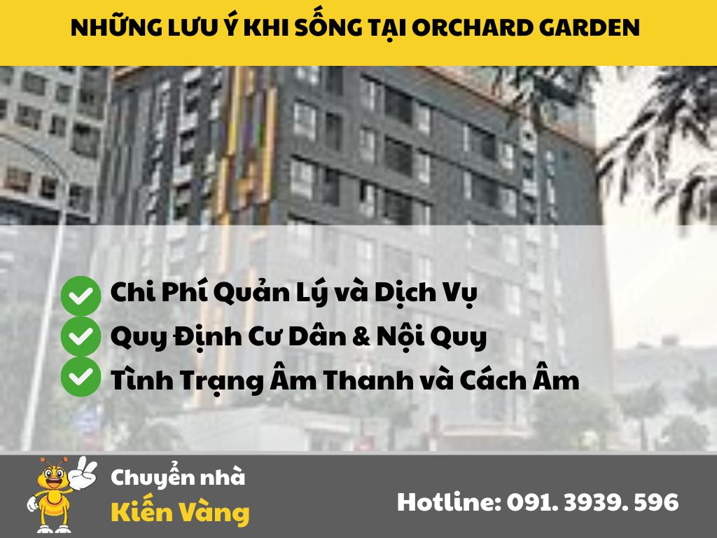 Khám phá Orchard Garden: Không gian sống xanh giữa lòng Phú Nhuận 4 Những lưu ý khi sống tại Orchard Garden