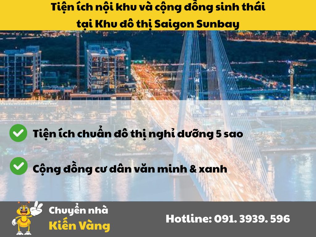 Khu đô thị Saigon Sunbay Cần Giờ – Sống xanh, đầu tư sinh lời 3 Tiện ích nội khu và cộng đồng sinh thái tại Khu đô thị Saigon Sunbay