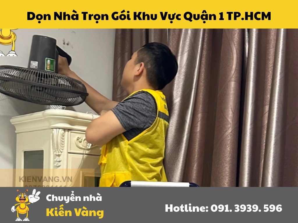 Dọn nhà trọn gói tại Quận 1 TP.HCM