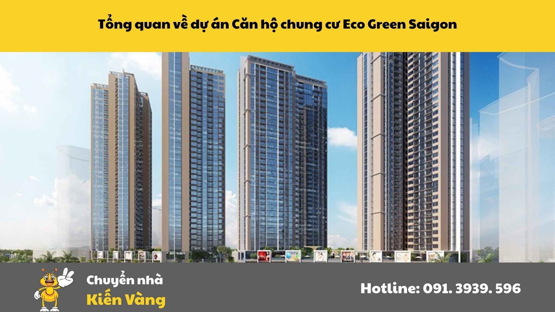 Tổng quan dự án Căn hộ chung cư Eco Green Saigon