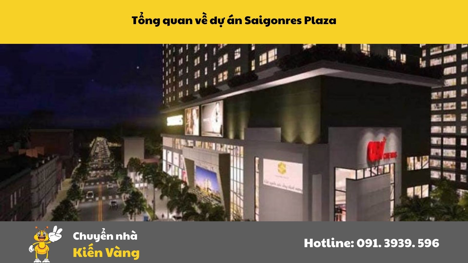 Tổng quan dự án Căn hộ chung cư Saigonres Plaza