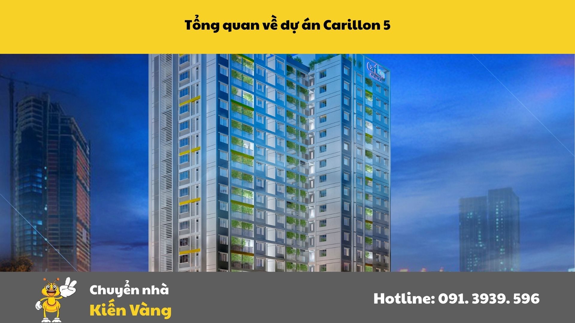 Tổng quan chi tiết dự án Carillon 5 – TTC Land