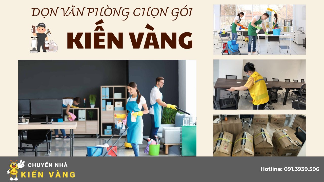 Dịch vụ dọn văn phòng trọn gói Quận Tân Bình