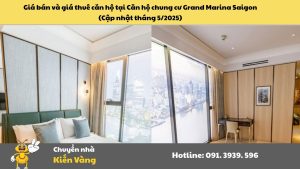 Giá bán và giá thuê căn hộ tại Căn hộ chung cư Grand Marina Saigon (Cập nhật tháng 5/2025)
