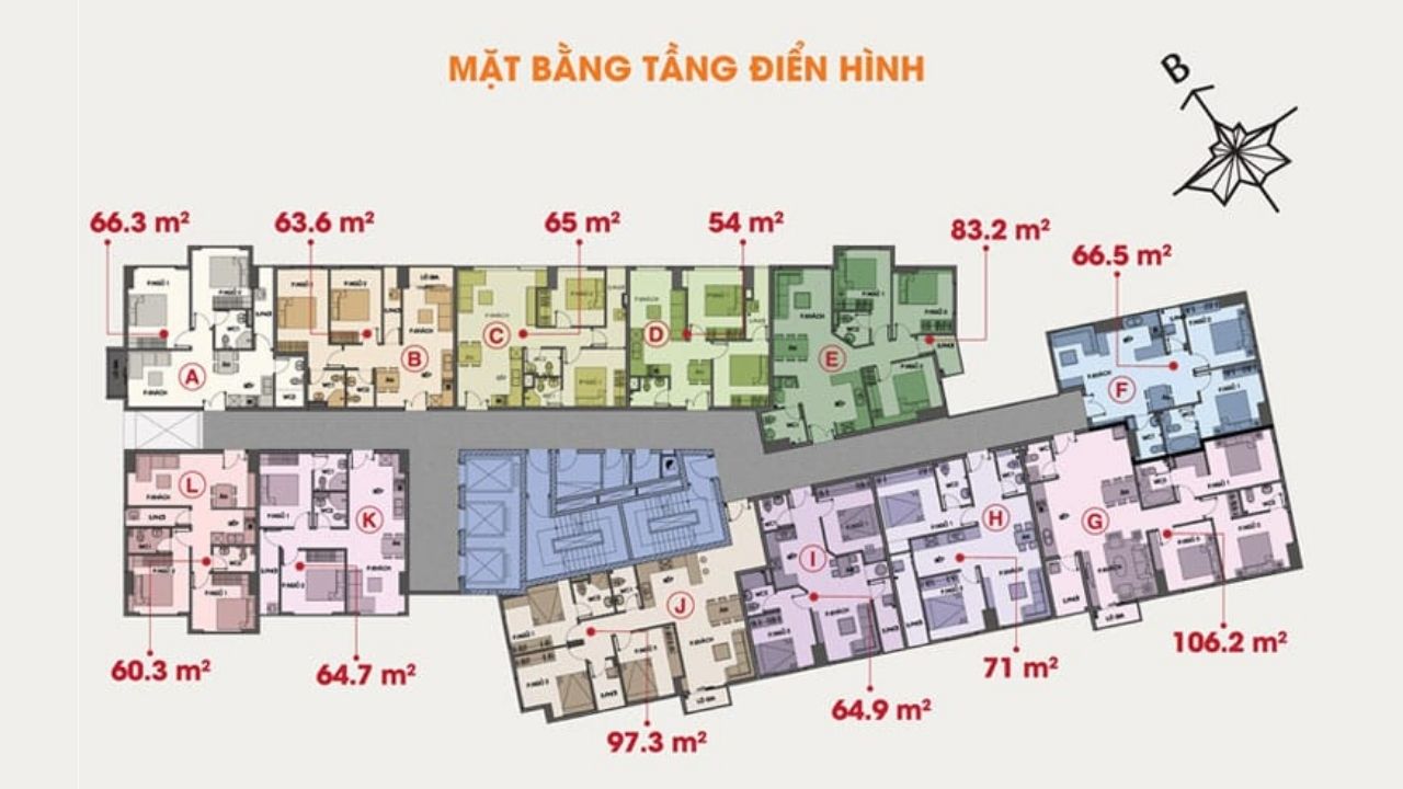 Thiết kế căn hộ Central Plaza