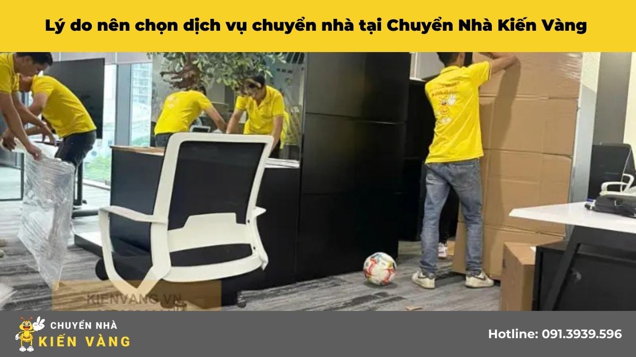 Dịch vụ chuyển nhà trọn gói tại căn hộ chung cư VRG River View 4 Lý do nên chọn dịch vụ chuyển nhà tại Chuyển Nhà Kiến Vàng