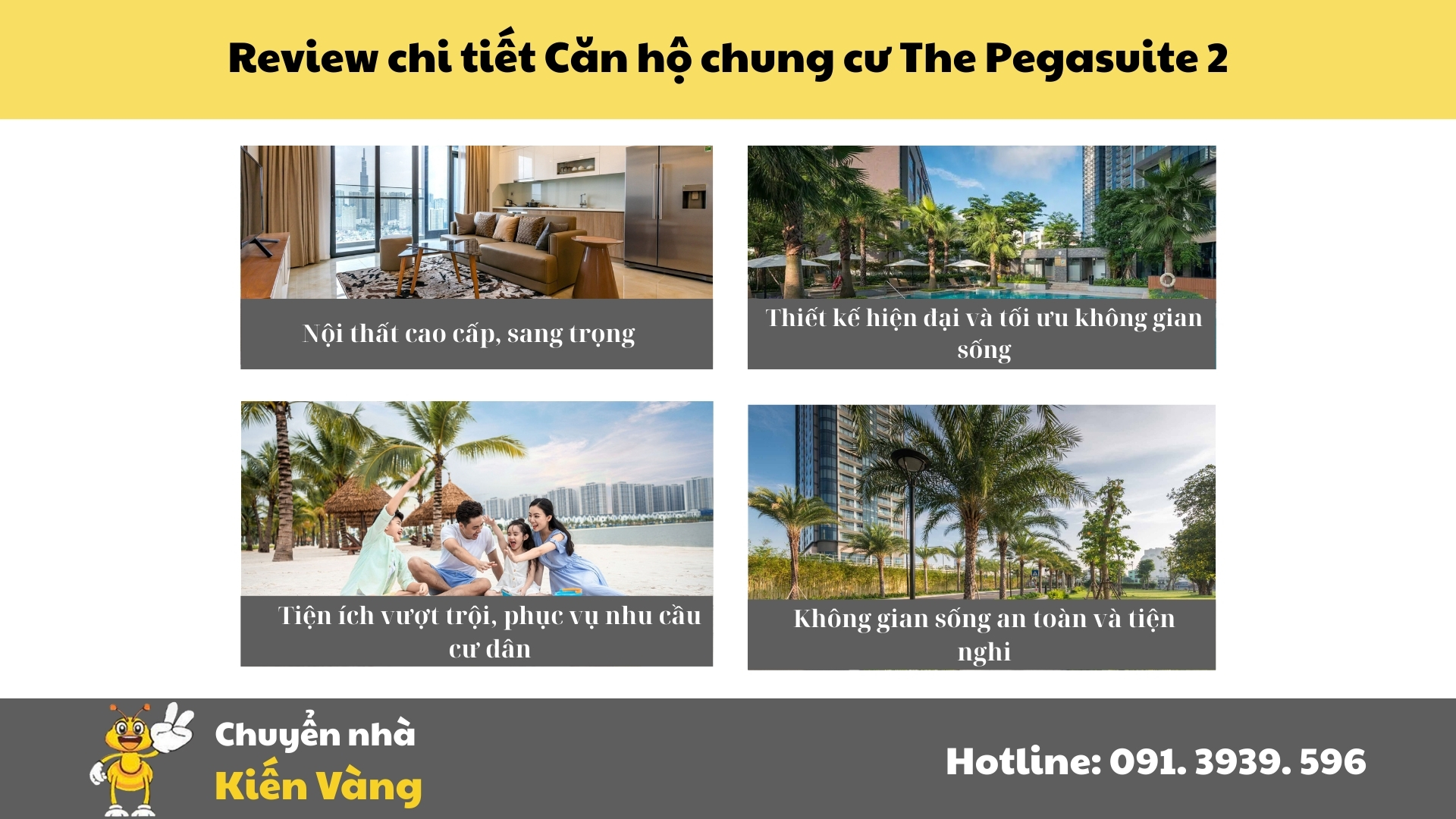 Review chi tiết Căn hộ chung cư The Pegasuite 2