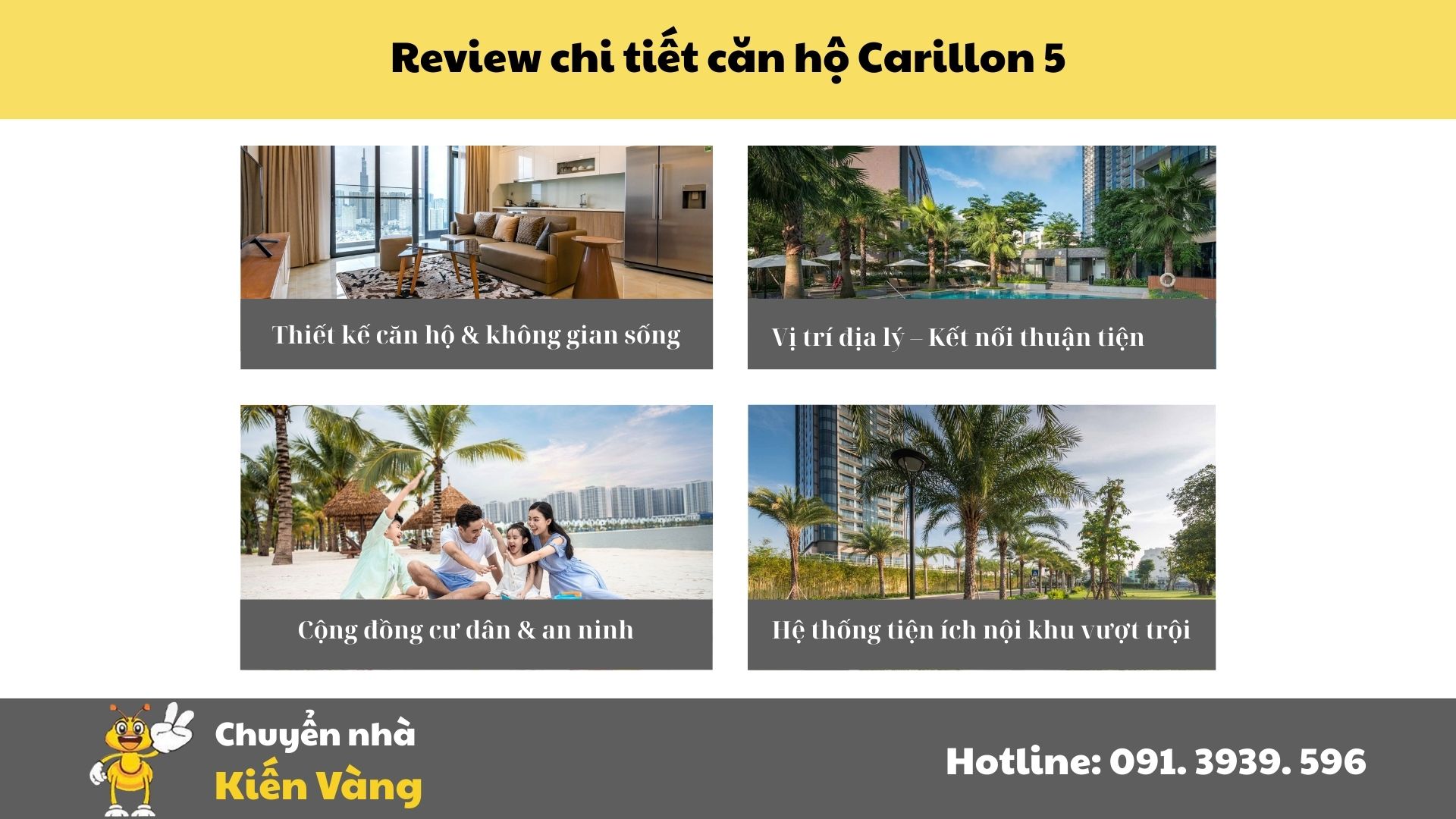 Review chi tiết Khu căn hộ chung cư Carillon 5