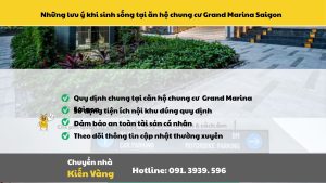 So sánh Căn hộ chung cư GrNhững lưu ý khi sinh sống tại ăn hộ chung cư Grand Marina Saigonand Marina Saigon và các chung cư lân cận