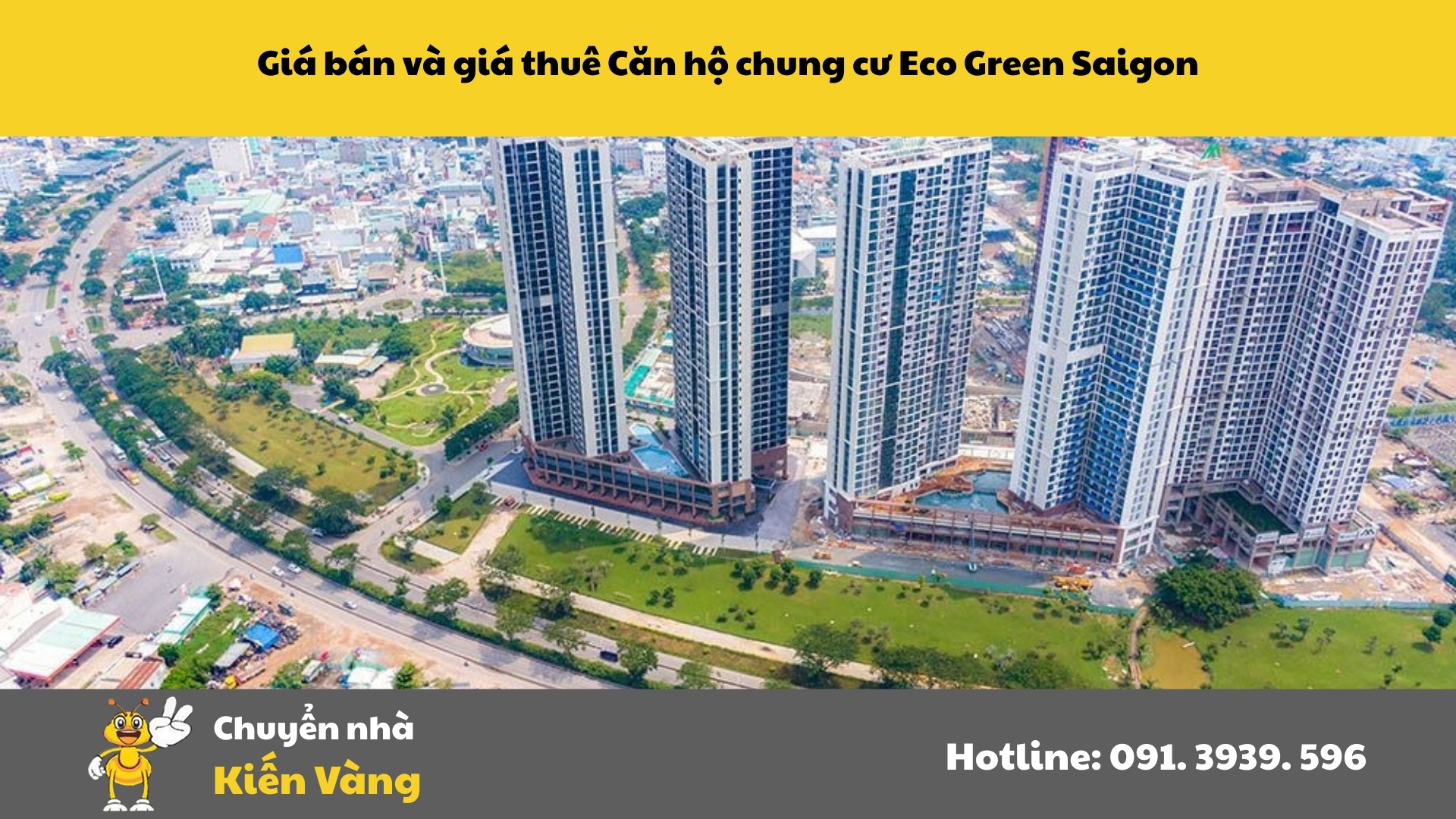 Giá bán và giá thuê căn hộ tại Eco Green Saigon